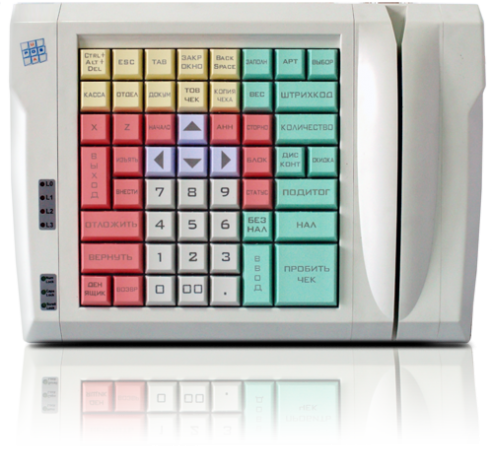 Клавиатура LPOS-II-064 с клавишами с лазерной гравировкой