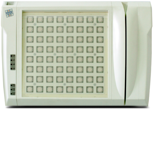 Клавиатура LPOS-064P со считывателем магнитных карт. Вид без клавиш
