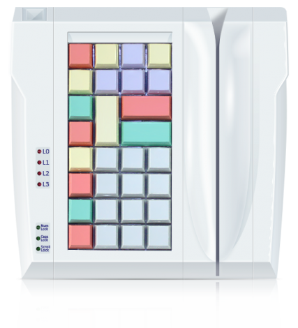 Клавиатура LPOS-II-032 со считывателем магнитных карт