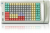 Клавиатура LPOS-II-128 серого цвета вид сверху
