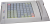 Клавиатура LPOS-II-065-RS485 LED со считывателем магнитных карт объемный вид