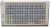 Keyboard LPOS-II-129-RS485 LED Gray